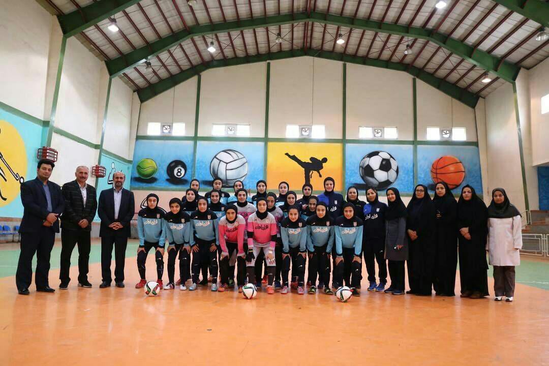 دختران فوتسالیست و پایان اردوی 5 روزه در ساری + تصاویر