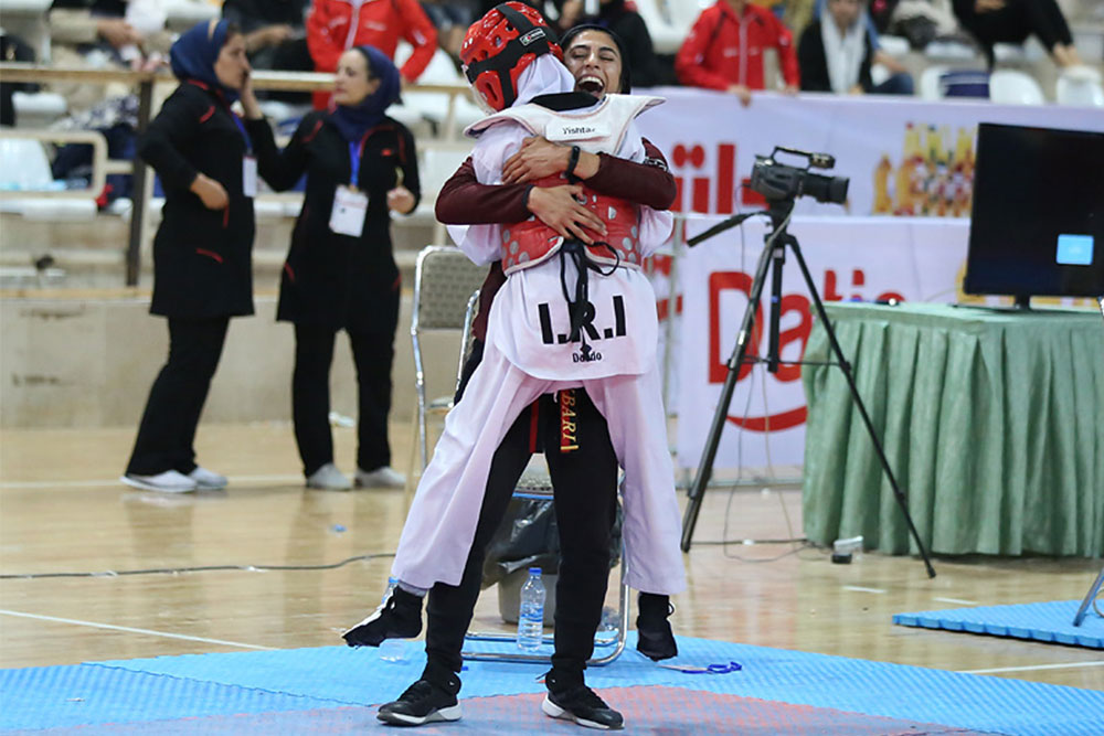 تصاویر | تکواندو خردسالان دختر کشور در یزد