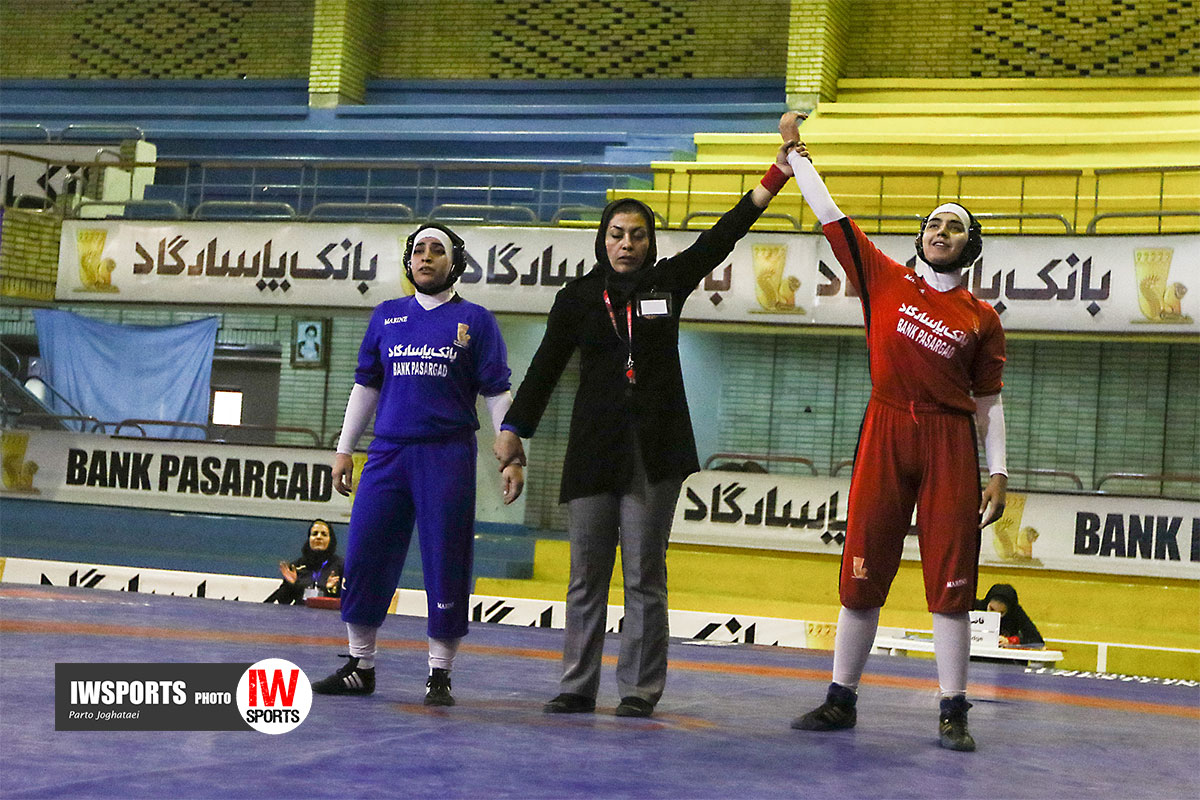 قهرمانی “کاله نور” در اولین دوره لیگ کشتی کلاسیک زنان