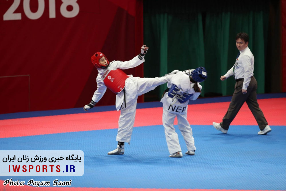 تکواندوی بانوان دست خالی نماند / ناهید کیانی صاحب مدال برنز شد