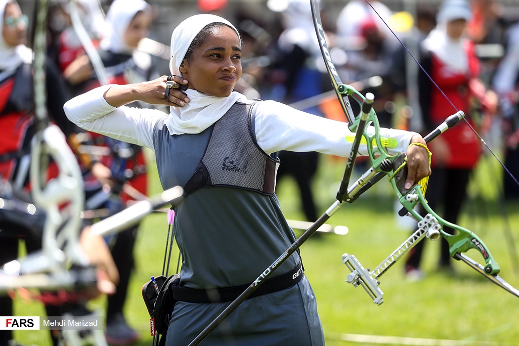 تصاویر هفته اول لیگ تیراندازی با کمان بانوان