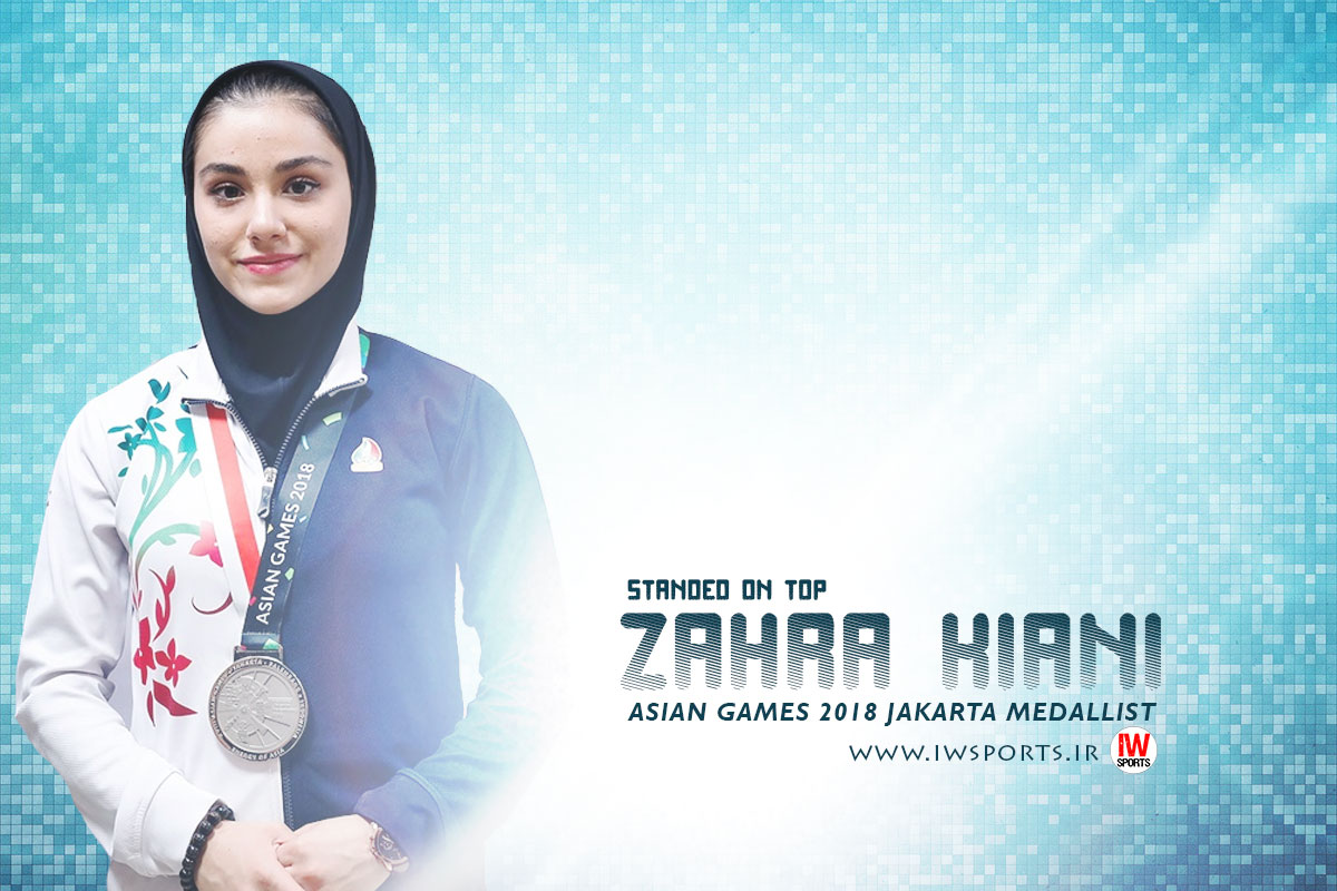 همراه با زهرا کیانی پس از نقره جاکارتا: قراردادم در لیگ ووشو 7 میلیون تومان است