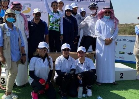 مسابقات دوچرخه سواری زنان در عربستان برگزار شد