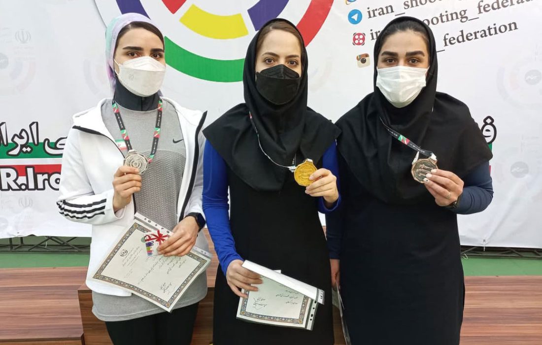 گلنوش سبقت اللهی قهرمان مسابقات تپانچه آزاد کشور شد