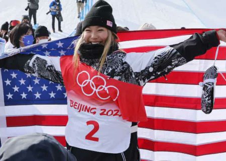 تاریخ سازی کلویی کیم با دومین طلای اسنوبرد المپیک