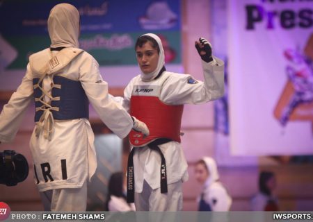 تینا مدانلو قهرمان وزن ۵۷- کیلوگرم شد