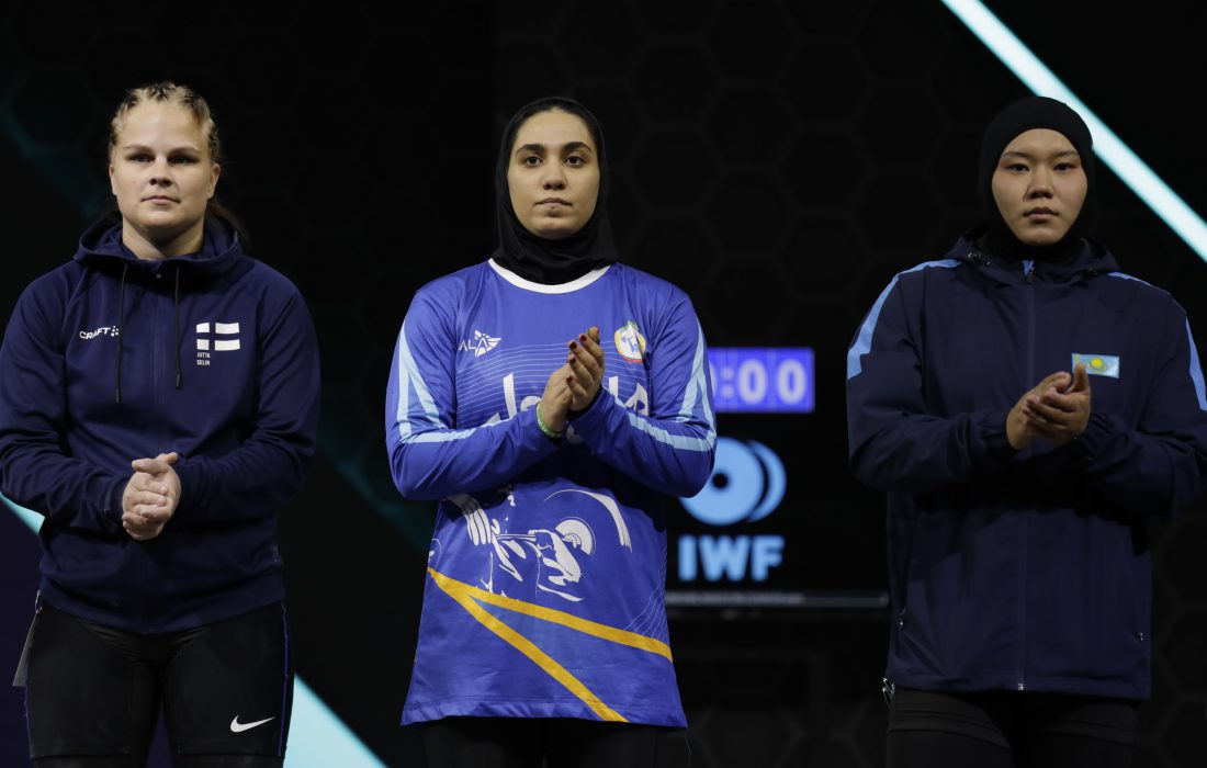 رزاقی در وزنه برداری جهانی ریاض هشتم شد