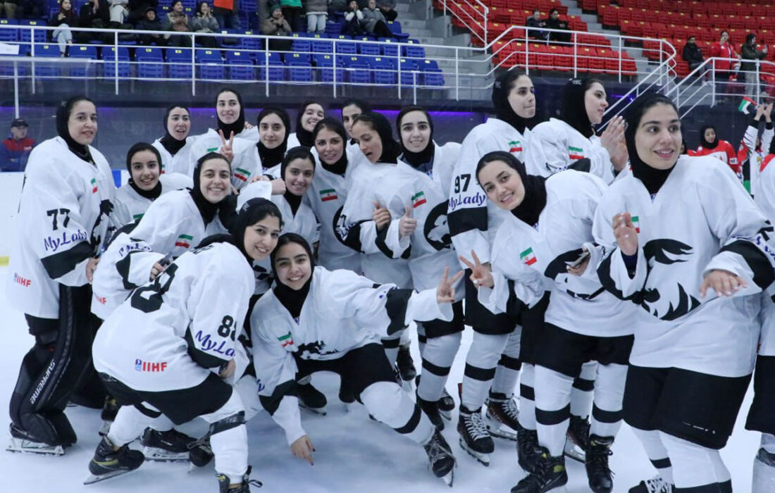 قرقیزستان هم حریف دختران هاکی روی یخ نشد