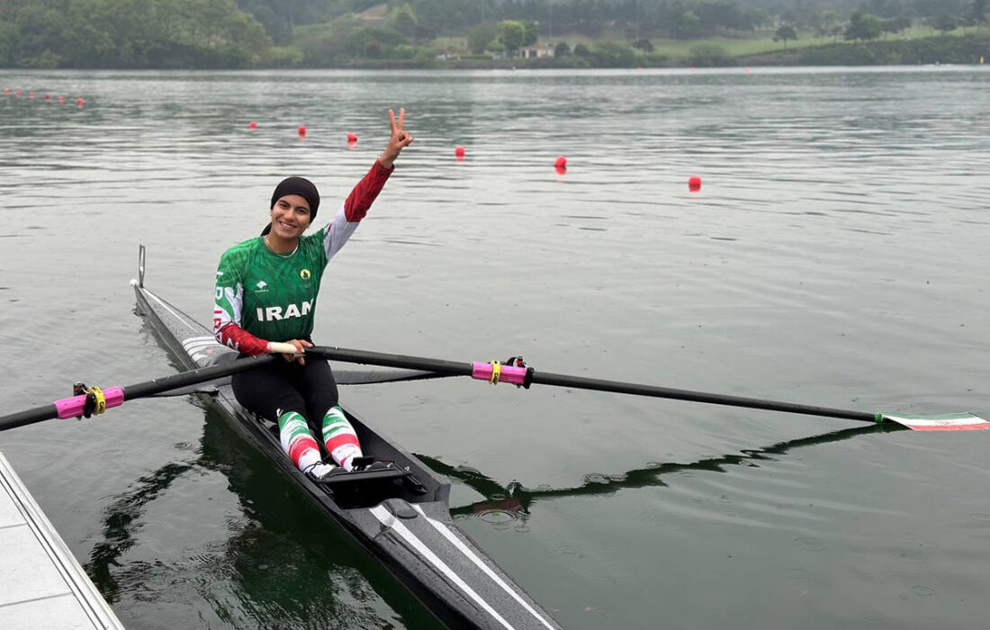رتبه نهایی فاطمه مجلل در پاریس : بیست و یکم