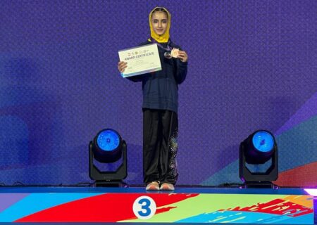 هلیا چراغی دومین مدال تالو را کسب کرد