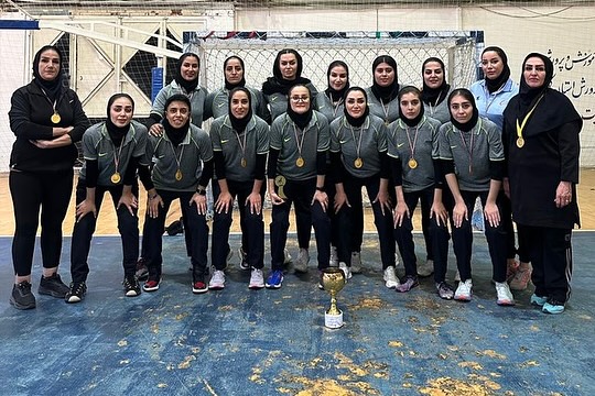 قهرمانی دانشگاه آزاد همدان در لیگ هاکی زنان