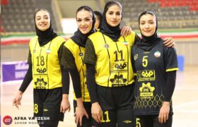 تصاویر | مهرگان شیراز و سپاهان در لیگ والیبال زنان