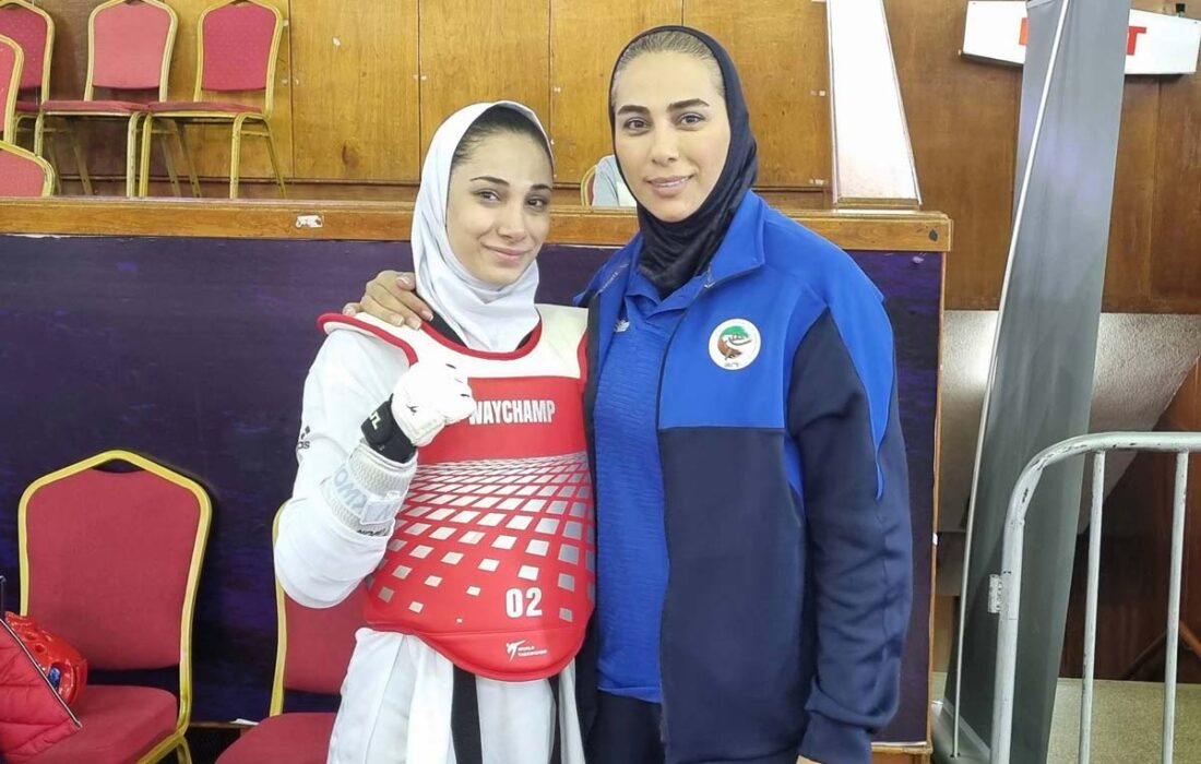 ساینا کریمی در یک‌چهارم نهایی حذف شد